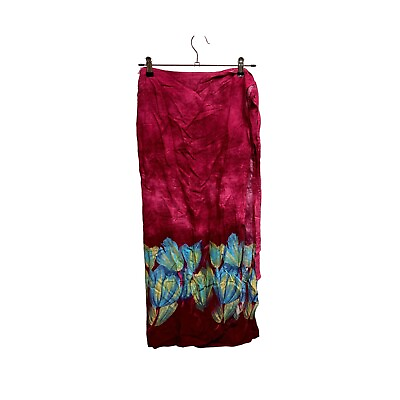 #ad Unbranded Topical Floral Hawaiian Swimsuit Cover Up Unsized $11.89