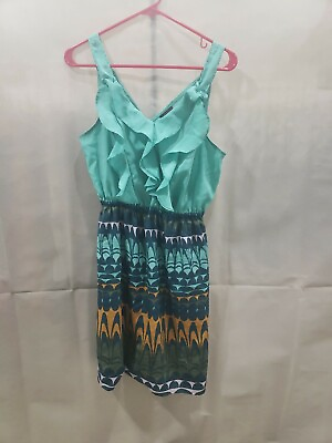 #ad Womens Spring Dress Juniors size small $6.10