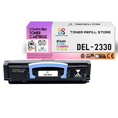 #ad TRS 330 2625 Black Compatible for Dell 2330d 2330dn 2350d Toner Cartridge $71.99