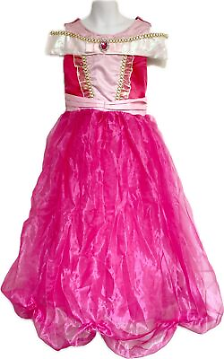 #ad ReliBeauty Princess Aurora Party Dress Up Costume With Crown amp; Gloves Sz 10 11 $14.99