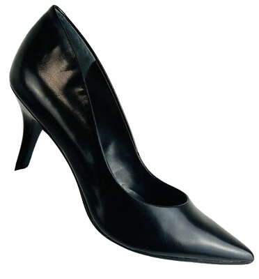 NEW ALFANI 5.5 Step N Flex Womens Heel Pump Shoes Black Patent Leather $22.96