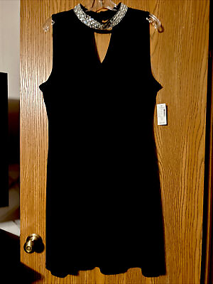 #ad Black Party Dress Size XL $15.00