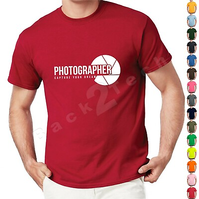 #ad Funny T Shirt Photographer Gift Camera Shirt Photography Tee aperture logo $14.52