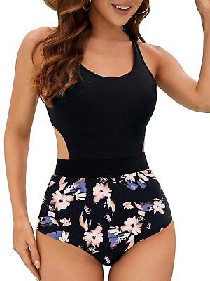 #ad #ad MOLYBELL One Piece Swimsuits for Women High Waisted Bathing Suit Monokini Flo... $42.65