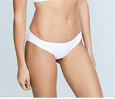 L*Space 188442 Sandy Womens White Bikini Bottoms Size Small $39.20