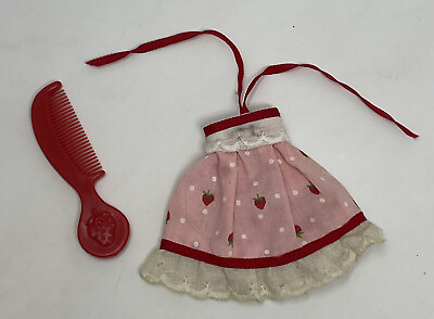 #ad Strawberry Shortcake Berry Pretty Party Dress Comb $11.00