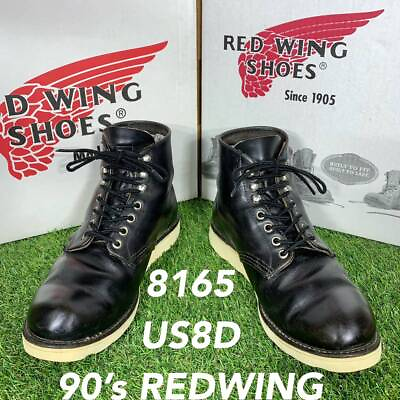 #ad Reliable Quality 0345 8165 Red Wing Discontinued Boots 26 27Us8Dred $296.02