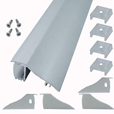 4 Pack 1M 3.3ft Aluminum LED Channels DIY Up Down Wall Washer Lighting Profile $102.99