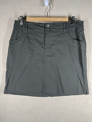 #ad REI Skirt Womens 6 Green Short Unlined Nylon Blend $14.99