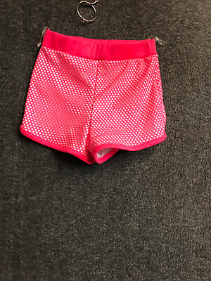 #ad CODIGO Women#x27;s Beach Cover Up Shorts Bottom Size Small Pink Polka Dot NWOT $7.99