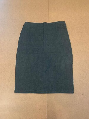 #ad Fashion Collection Pencil Straight Skirt Charcoal Gray Size Large Career Work $5.89