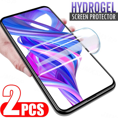 2PCS Hydrogel Screen Protector For iPhone 14 13 12 11 Pro Max SE X XS XR 8 Plus $3.25