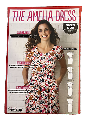 #ad Simply Sewing Pattern The Amelia Dress 6 20 With Pockets Ladies 2 Skirt Lengths $18.00