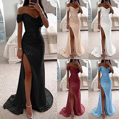 #ad Women#x27;s Prom Dress Party Dress Sequin Dress Maxi Cute Summer Dresses for Women $39.94
