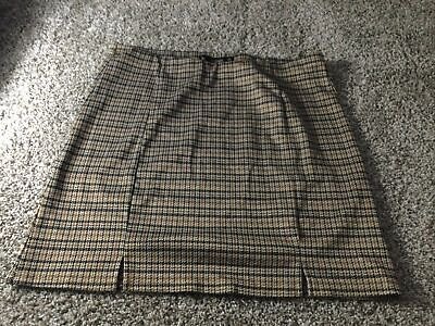 #ad Brown Mini Skirt $7.90