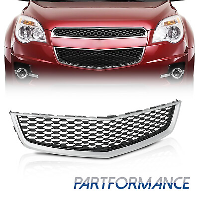 #ad For 2010 2015 Chevrolet Equinox Front Lower Grille Chrome Shell Black Insert $39.97
