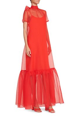 #ad Womens Organza Maxi Dress Formal Party Ball Gown Prom Bridesmaid Long Cocktail $197.22