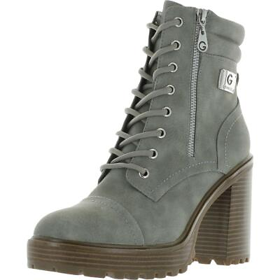 GBG Los Angeles Womens Sheeva Platform Combat amp; Lace up Boots Shoes BHFO 7167 $18.29