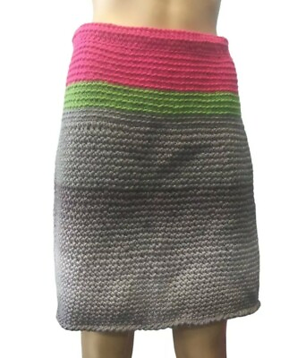#ad Women#x27;s with elastic band Crochet Skirt $220.00
