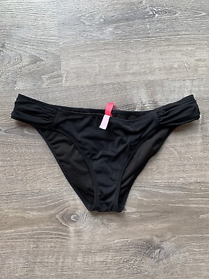 Victoria’s Secret Black Bikini Bottom Size Medium $10.00