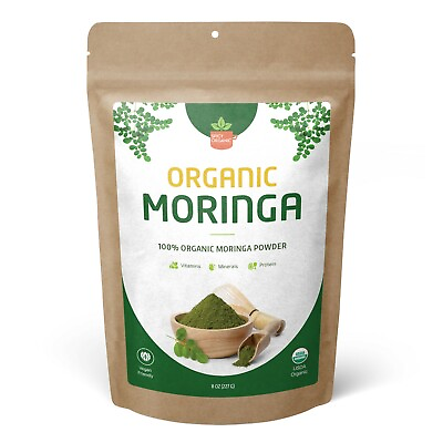 #ad #ad Organic moringa powder Moringa Oleifera USDA Organic Moringa Leaf Powder 8Oz $12.98