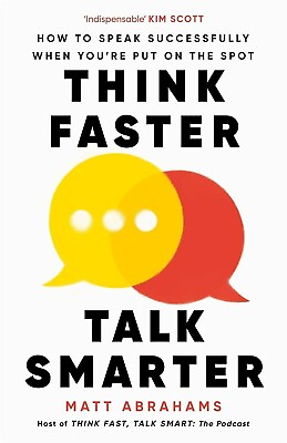 #ad Think Faster Talk Smarter by Matt Abrahams $13.49