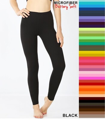 Zenana Long Leggings Yoga Pants Buttery Soft Quality Stretch STORE CLOSING $10.15
