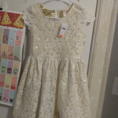 #ad NWT Girl#x27;s Lace Dress $50.00