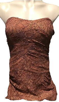 #ad Women’s Party cocktail dress elegant pink With Lace $20.00