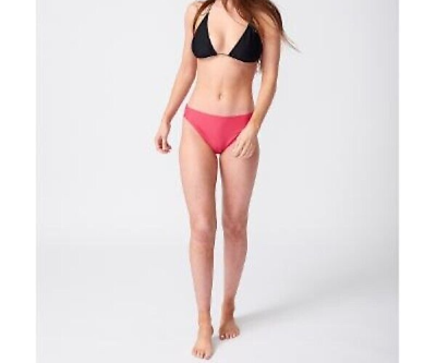 #ad Tommy Hilfiger Large Bikini Bottoms Swimsuit Classic Pink $48 NEW $10.00