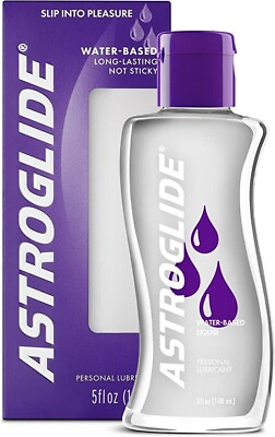 #ad 5 oz Astroglide Liquid PLUS FREE SAMPLES exp 10 2025 FREE SHIPPPING $11.50