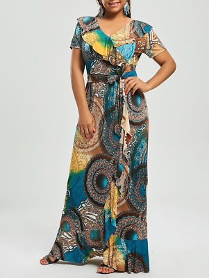 NWT Nextmia Fashion Plus Maxi Dress Size 4X Fits US size 18 $23.99