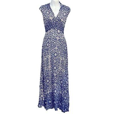 Forever 21 Contemporary Maxi Dress 100% Rayon SZ S $14.89