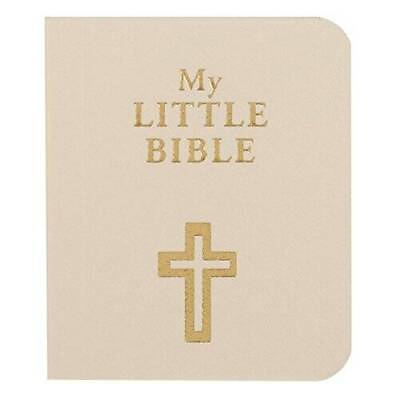 My Little Bible White Paperback By Compilation GOOD $3.59