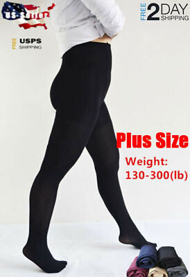 #ad #ad Women Plus Size 3X 4X 5X 600D velvet opaque Stockings Pantyhose Lengthen Tights $8.99
