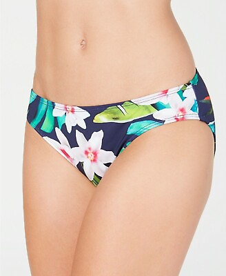 #ad Lauren Ralph Lauren Womens Tropical Hipster Bikini Swim Bottoms Size 6 NEW $55 $15.99