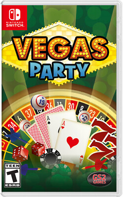 Vegas Party for Nintendo Switch New Video Game $26.75