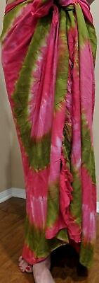 #ad #ad Bali Womens Sarong Beach Swimsuit Bikini Cover up Wrap Hand Crafted EIGHTS STY4 $25.00