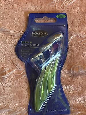 #ad #ad Noxzema Bikini Shave amp; Trim Razors 3 Razors Per Pack NEW $18.99