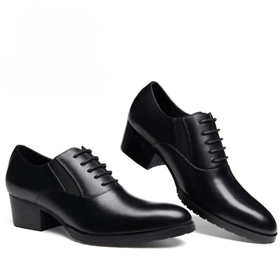 #ad Business Lace Up Formal Evening Party Men Real Leather Shoes Pointy Toe Clubwear $103.73