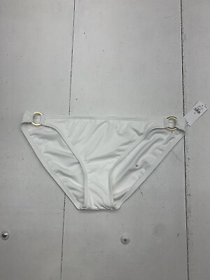 Banana Republic Womens White Bikini Bottoms Size Medium $45.00