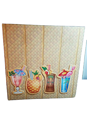 #ad Tiki Mug Cocktail Design Photo Album Design by Shan 40 pages $14.95