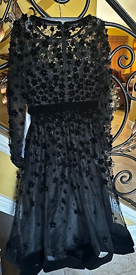 #ad Formal gown Mac Duggal black dress Sz. 4 New w Tags $200.00