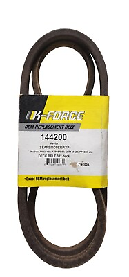 #ad K Force 5 8quot;x 67quot; MTD 754 0486A Heavy Duty Lawnmower Sears Roper AYP Deck Belt $17.99
