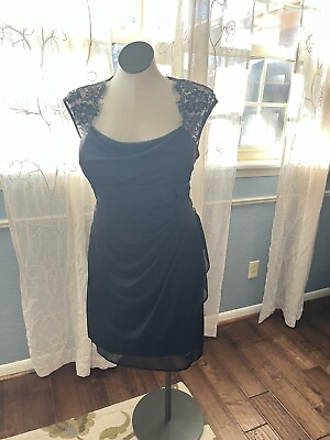 #ad Signature Valerie Little Black Dress Size 16 Cocktail Party Dress $49.99