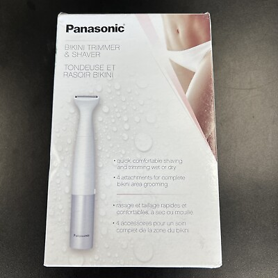 #ad Panasonic Bikini Trimmer Waterproof Shaver and Trimmer Foil Shaver for Easy $30.00