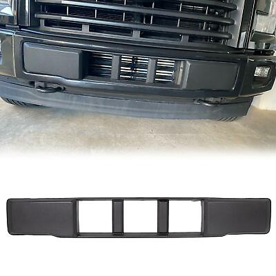 #ad For 2015 2017 Ford F150 Front Bumper Cover Lower Grille Trim Panel Black Plastic $28.89