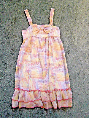 #ad #ad Chiffon Sundress Party Dress from DSIGNED Girls Medium 10 $7.50