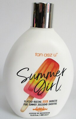#ad #ad Tan Asz U Summer Girl Plateau Busting 300X Bronzer Tanning Bed Lotion 13.5 oz $29.95