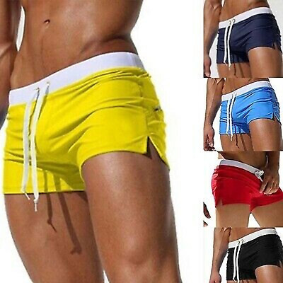 #ad #ad Men Swim Shorts Swimwear Swimming Trunks Underwear Boxer Briefs Pants $7.43